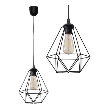 Hanglamp aan koord KARO 1x E27 / 15W / 230V