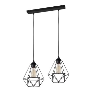 Hanglamp aan koord KARO 2xE27/15W/230V