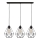 Hanglamp aan koord KARO 3xE27/15W/230V