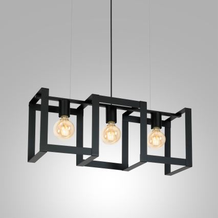 Hanglamp aan koord KARTEL 3xE27/60W/230V