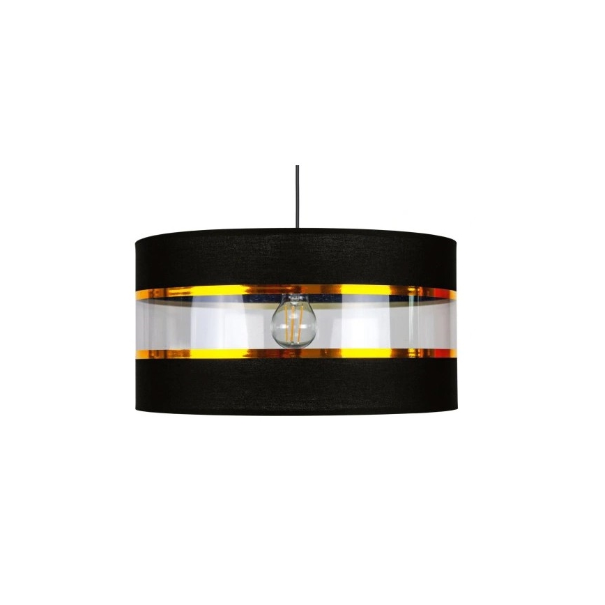 Hanglamp aan koord LIND 1xE27/60W/230V zwart
