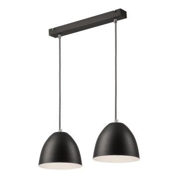 Hanglamp aan koord LIVIA 2xE27/60W/230V