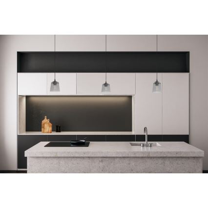 Hanglamp aan koord LUCEA 1x E27 / 15W / 230V