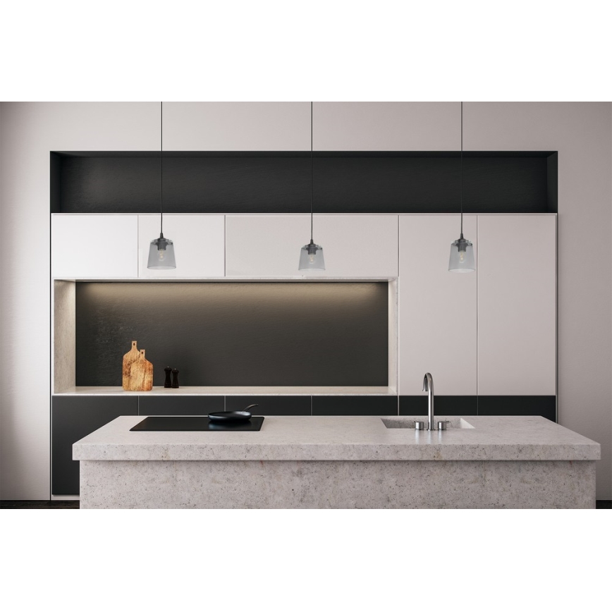 Hanglamp aan koord LUCEA 1x E27 / 15W / 230V