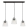Hanglamp aan koord LUCEA 3x E27 / 15W / 230V
