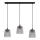 Hanglamp aan koord LUCEA 3x E27 / 15W / 230V