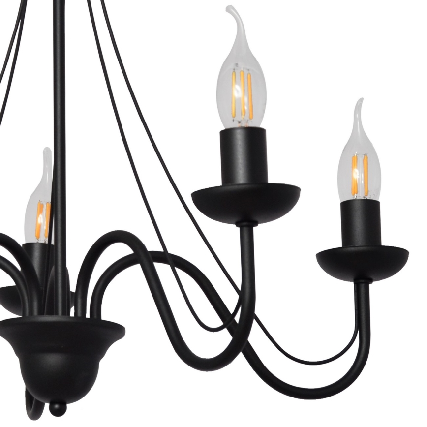 Hanglamp aan koord MALBO II 5xE14/10W/230V