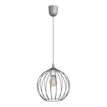 Hanglamp aan koord MERCURE 1xE27/15W/230V grijs
