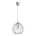 Hanglamp aan koord MERCURE 1xE27/15W/230V grijs