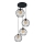 Hanglamp aan koord MERCURE 4xE27/15W/230V