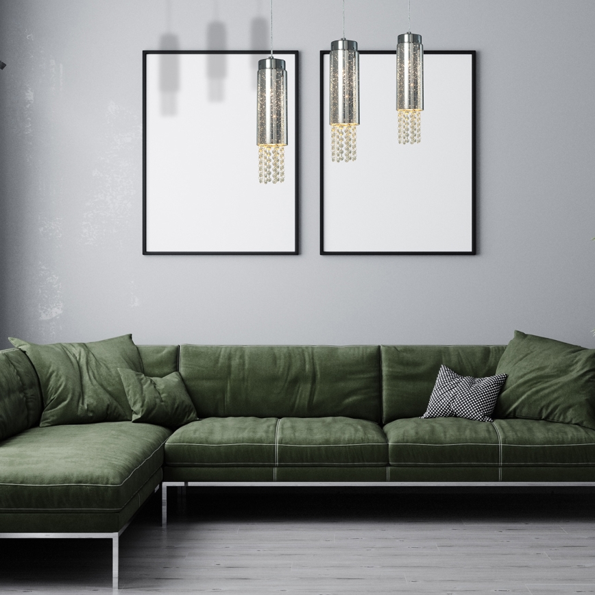 Hanglamp aan koord MOONLIGHT 3xE14/40W/230V