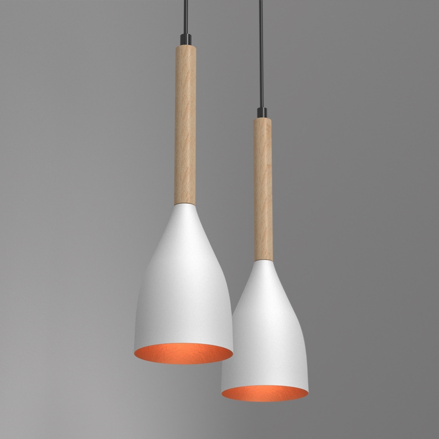 Hanglamp aan koord MUZA 2xE27/60W/230V