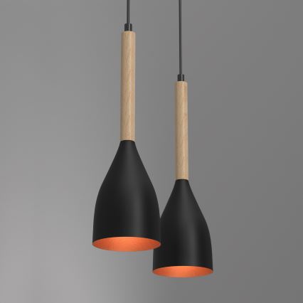 Hanglamp aan koord MUZA 2xE27/60W/230V
