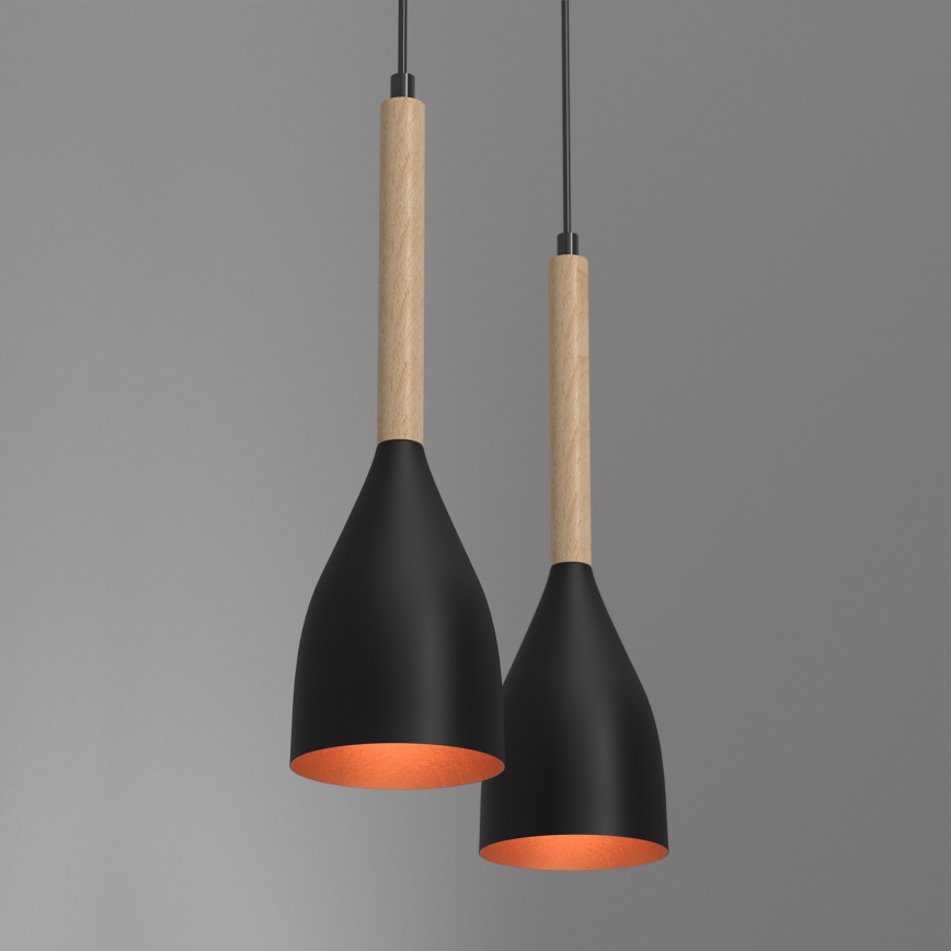 Hanglamp aan koord MUZA 2xE27/60W/230V
