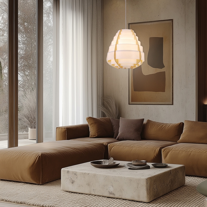 Hanglamp aan koord NAGOJA 1xE27/40W/230V