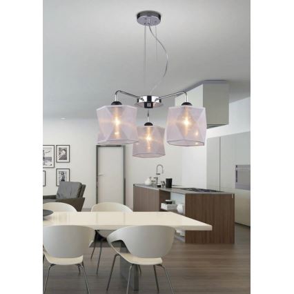 Hanglamp aan koord NOSJA 3xE27/40W/230V