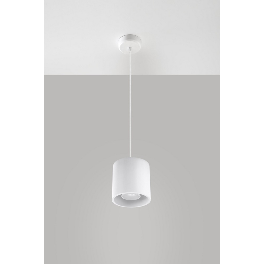 Hanglamp aan koord ORBIS 1 1xGU10/40W/230V wit