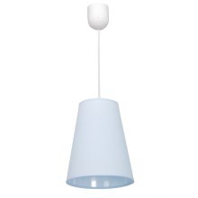 Hanglamp aan koord PINIO 1xE27/60W/230V blauw