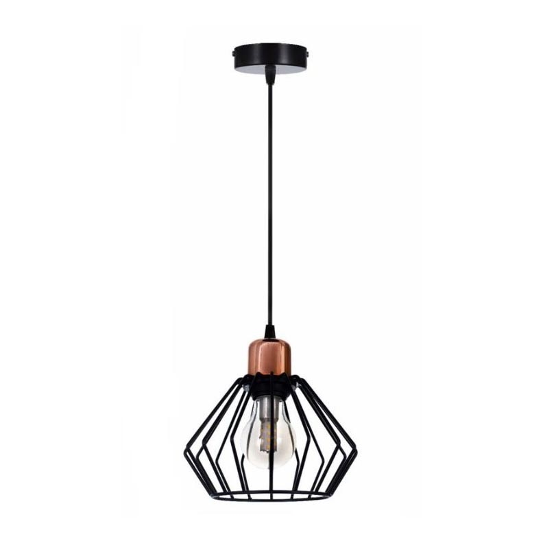 Hanglamp aan koord PORTO 1xE27/40W/230V