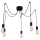 Hanglamp aan koord SPINDEL 5xE27/60W/230V