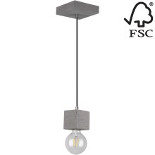 Hanglamp aan koord STRONG 1xE27/60W/230V - FSC-gecertificeerd