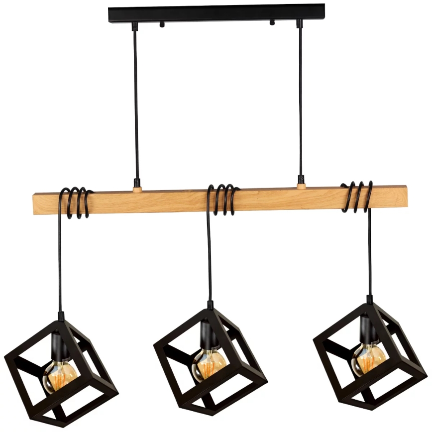Hanglamp aan koord SWEDEN 3xE27/20W/230V