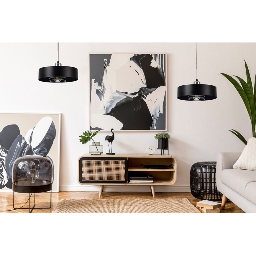 Hanglamp aan koord VEST 1x E27 / 60W / 230V