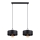 Hanglamp aan koord VEST 2xE27/60W/230V