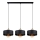 Hanglamp aan koord VEST 3xE27/60W/230V