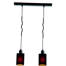 Hanglamp aan koord WERONA 2xE27/60W/230V