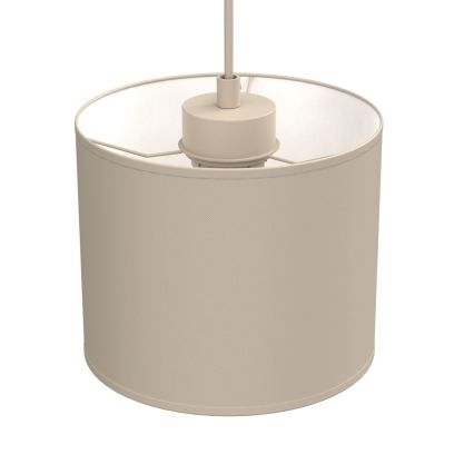 Hanglamp aan snoer ARDEN 1xE27/15W/230V Ø 18 cm beige