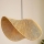 Hanglamp aan snoer BOHO 1xE27/40W/230V raffia