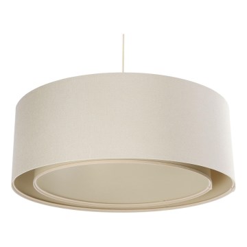 Hanglamp aan snoer BOHO TRINITI 1xE27/60W/230V Ø 50 cm crème