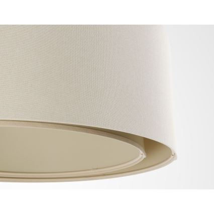 Hanglamp aan snoer BOHO TRINITI 1xE27/60W/230V Ø 50 cm crème