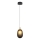 Hanglamp aan snoer CACTUS 1xG9/5W/230V zwart