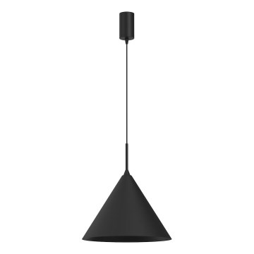 Hanglamp aan snoer CAPITAL 1xGX53/15W/230V Ø 32 cm zwart
