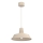 Hanglamp aan snoer CLASS 1xE27/15W/230V beige