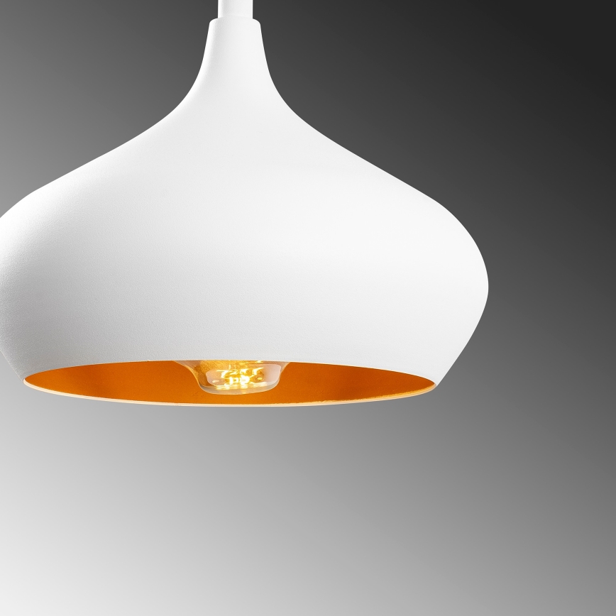 Hanglamp aan snoer DODO 1xE27/40W/230V wit