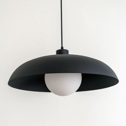 Hanglamp aan snoer ECLIPSE 1xE27/15W/230V zwart