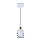 Hanglamp aan snoer ELEN 1xE27/35W/230V wit/goud