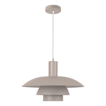 Hanglamp aan snoer FERRO 1xE27/15W/230V grijs