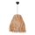 Hanglamp aan snoer FRINGE 1xE27/40W/230V raffia