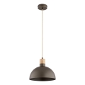 Hanglamp aan snoer NEOMI 1xE27/15W/230V bruin