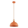 Hanglamp aan snoer NEOMI 1xE27/15W/230V oranje