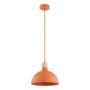 Hanglamp aan snoer NEOMI 1xE27/15W/230V oranje