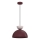 Hanglamp aan snoer NEVIS 1xE27/15W/230V Ø 29 cm bordeaux