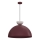 Hanglamp aan snoer NEVIS 1xE27/15W/230V Ø 50 cm bordeaux