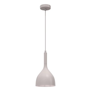 Hanglamp aan snoer NOAK 1xE27/15W/230V crèmekleurig