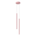 Hanglamp aan snoer PASTELO 2xG9/8W/230V roze