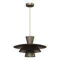 Hanglamp aan snoer PLATO 1xE27/15W/230V brons